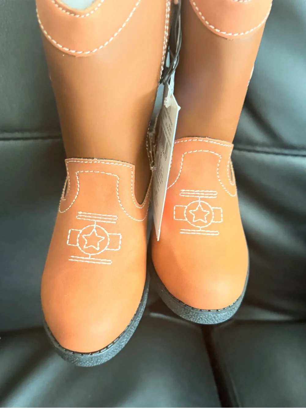 Disney toy story Cowboy Kids Boots - Brown size 8